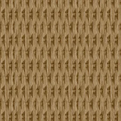Clearance Lutece Papier peint vinyle intissé Villa Rosalie mat et satiné trompe l'œil paille beige, beige doré l.1005 x l.53 cm