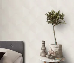 Discount Erismann Papier peint vinyle intissé graphique 3D beige crème L.1005 x l.53cm, Prisma