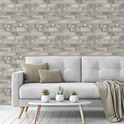 Sale GoodHome Papier peint Vinyle Intissé Elba rose poudré