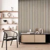 Ugepa Papier peint vinyle intissé effet lattes de bois beigeL.1001 x l.53cm Ugèpa* Papier Peint Pour Couloir|Papier Peint Imitant