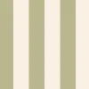 Clearance Lutece Papier peint vinyle intissé à coller rayures vert L.10 05 x l.53cm