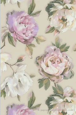 Outlet A.S. Creation Papier peint vinyle sur intissé Fleur L.10.05 x l.0.53 m. - Réf. AS-396081