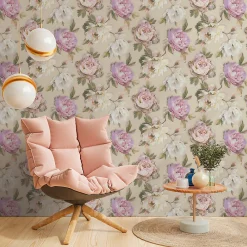 Outlet A.S. Creation Papier peint vinyle sur intissé Fleur L.10.05 x l.0.53 m. - Réf. AS-396081
