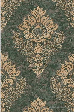 A.S. Creation Papier peint vinyle sur intissé Classique L.10.05 x l.0.53 m. - Réf. SP15535* Papier Peint Pour Salle De Bains|Papier Peint Vintage