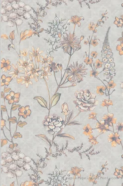 Clearance A.S. Creation Papier peint vinyle sur intissé Fleur L.10.05 x l.0.53 m. - Réf. AS-391171