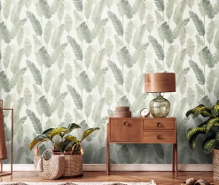 A.S. Creation Papier peint vinyle sur intissé Jungle L.10.05 x l.0.53 m. - Réf. AS-392184* Papier Peint Pour Salle De Bains|Papier Peint Naturel Et Tropical