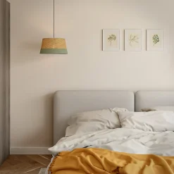 Best GoodHome Papier peint vinyle sur intissé  Aune blanc