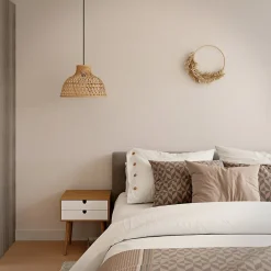 GoodHome Papier peint vinyle sur intissé  Aune sable* Papier Peint Pour Couloir|Papier Peint Uni