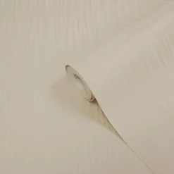 New GoodHome Papier peint vinyle sur intissé métallique or pâle 53 cm