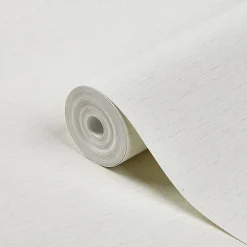 New GoodHome Papier peint vinyle sur intissé Arceau blanc