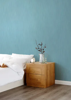 Best GoodHome Papier peint vinyle sur intissé Lery bleu
