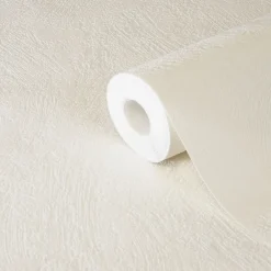 Clearance Papier peint vinyle sur papier duplex Liatris blanc