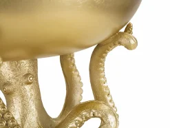 Sale Mauro Ferretti Pieuvre en résine dorée 30x18 cm