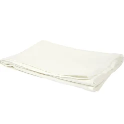 Home Deco Factory Plaid - - Gaze De Coton - Blanc - 120 X 150 Cm* Plaid Canapé