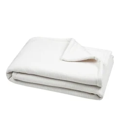 Clearance Douceur D'Intérieur PLAID CLAYTON ECRU 130X160 cm - 130x160cm - Ecru