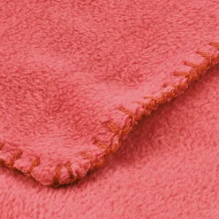 Plaid cocooning rouge L.170 x l.120 cm* Plaid Polaire|Plaid Canapé