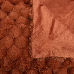 Amadeus Plaid diana terracotta 130x170 cm* Plaid