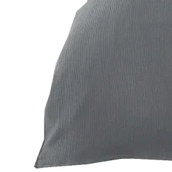 Deko & Co Plaid double gaze gris souris 220x240* Plaid Canapé|Plaid