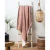Deko & Co Plaid double gaze sherpa taupe 130x180* Plaid Canapé|Plaid