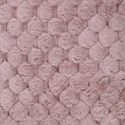 Best The Home Deco Factory Plaid en polyester imitation fourrure nid d'abeille Opulence 120x150 cm