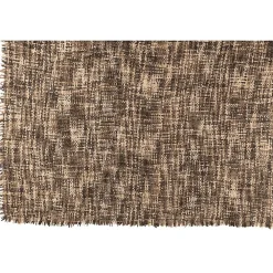 Best J-Line Plaid en polyester marron 180x130cm