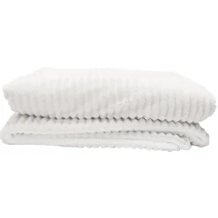 Deko & Co Plaid fausse fourrure Louna blanc 160 x 200 cm* Plaid Fourrure|Plaid