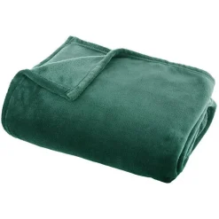 Atmosphera Plaid flanelle 130 x 180 cm - Cèdre* Plaid Canapé