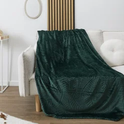 Sale Linnea Plaid flanelle collection TREE 150x200 cm vert sapin