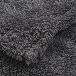 Sale GoodHome Plaid Takeo gris 160 x 200 cm