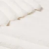 Best Douceur D'Intérieur Plaid Imitation Fourrure Ultra Doux 100% Polyester BOUDOIR Certifié OekoTEX Blanc Naturel