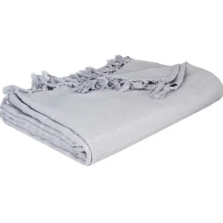 Best Eden Plaid jeté de lit ou fauteuil raye en coton