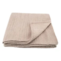 Best Toison d'Or Plaid laine 100% (120x180 cm - Naturel)