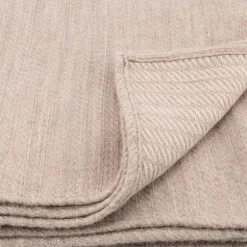 Best Toison d'Or Plaid laine 100% (120x180 cm - Naturel)
