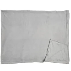 Hot Importdistrib PLAID MICROFIBRE GRIS CLAIR 150X200CM M12