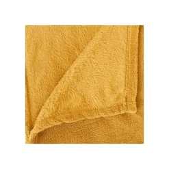 Sale Atmosphera Plaid "Microfibre" 130x180cm Ocre
