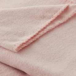Plaid polaire cocooning rose L.170 x l.120 cm* Plaid Polaire|Plaid
