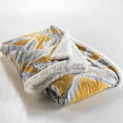 Paris Prix Plaid Velours Imprimé "Sherpa Isibelle" 125x150cm Multicolore* Plaid