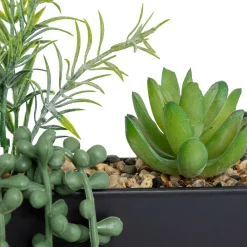 Atmosphera Plante à suspendre avec pot en métal* Plante Artificielle