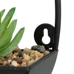 Atmosphera Plante à suspendre avec pot en métal* Plante Artificielle