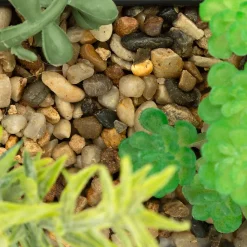 Atmosphera Plante à suspendre avec pot en métal* Plante Artificielle