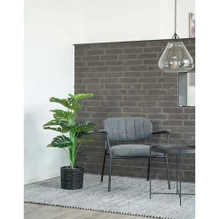 Sale Seven Design Plante Artificielle Monstera, Vert, Polyéthylène, 17x18x90 cm,