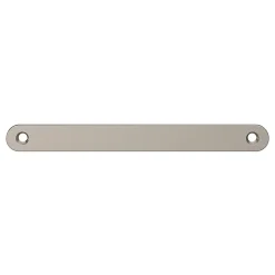 GoodHome Plaque de poignée de porte Minzh chrome brillant 190 x 7 mm* Poignée Cuvette|Poignée De Porte Coulissante