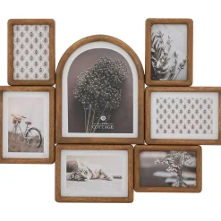 Outlet Atmosphera Pêle-mêle 7 photos en bois d'hévéa