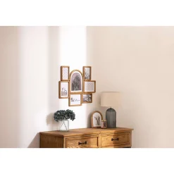 Outlet Atmosphera Pêle-mêle 7 photos en bois d'hévéa