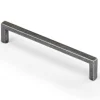 Best Estamp Poignée Basic 6761-Etain brossé. 168x8x28mm. Entraxe 160mm.