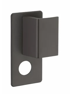 Thirard Poignée Beluga A2P pour porte palière, droite, marron -* Poignée Sur Plaque