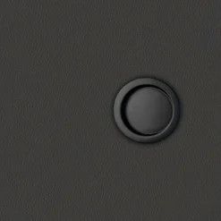 Discount Reivilo Poignée cuvette encastrée ronde noire avec tire-doigt pour porte coulissante