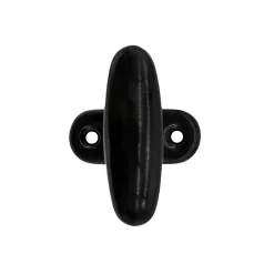 Cadap Poignée de Crémone, Aluminium, Noir laqué, pour Fenêtre, Ouverture et Fermeture* Poignée De Fenêtre