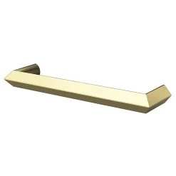 GoodHome Poignée de meuble Droit Keri effet laiton satin doré l.106mm x l.11mm x H. 27mm entraxe 96mm* Poignée De Meuble