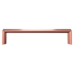 GoodHome Poignée de meuble Droit Dotz doré l.135mm x l.12mm x H. 26mm entraxe 128mm* Poignée De Meuble